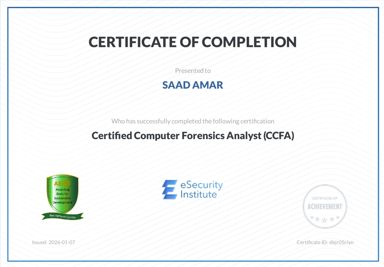 THM Pre Security Certificate